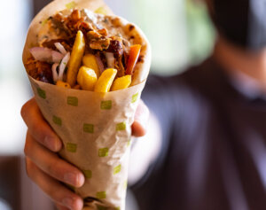 How to say Gyros in Greek