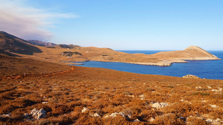 Hiking at Cape Tainaron in Greece