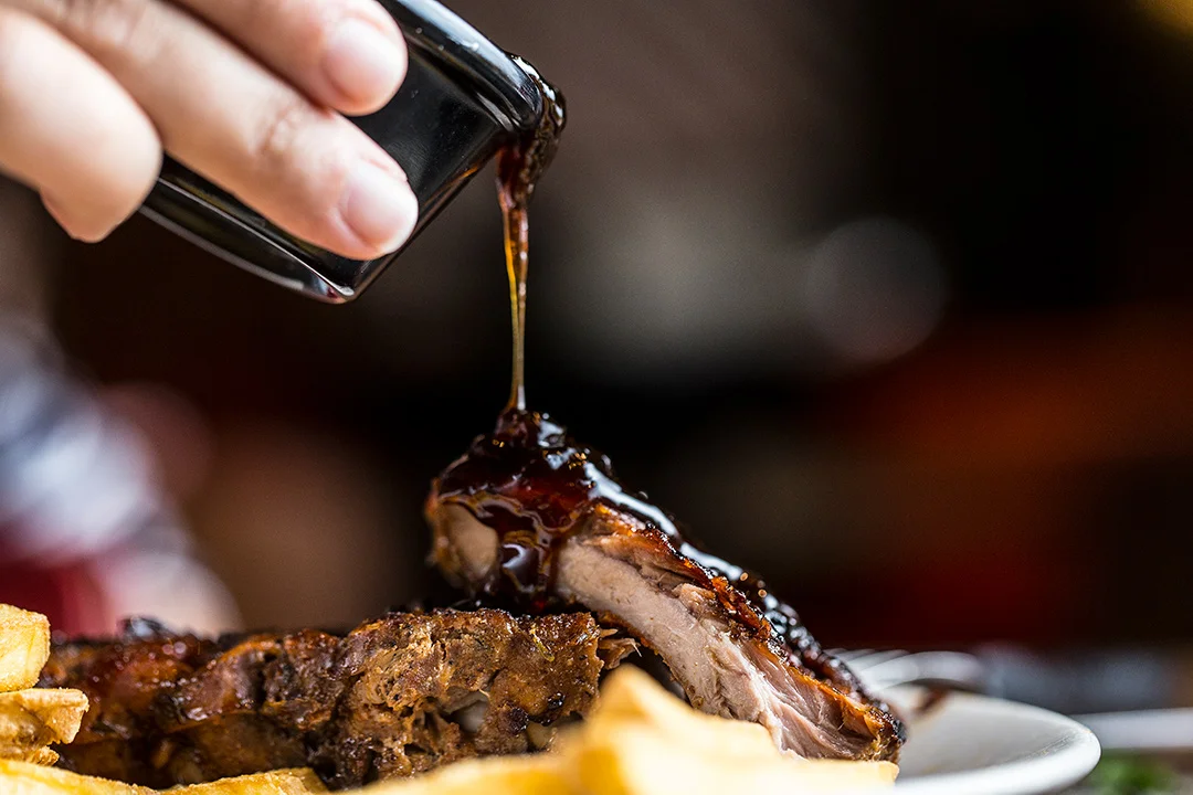Celebrating Tsiknopempti with Jack Daniels chicken