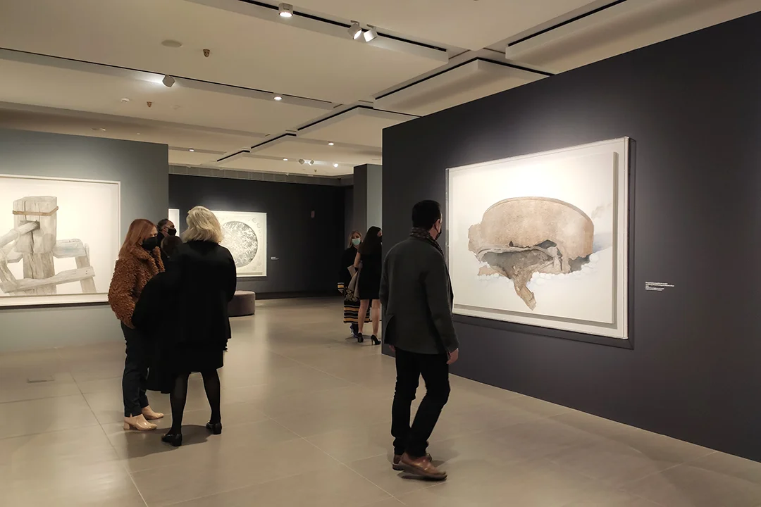Sotiris Sorogas, The Time of Memory in His Artistic Language, view of exhibition